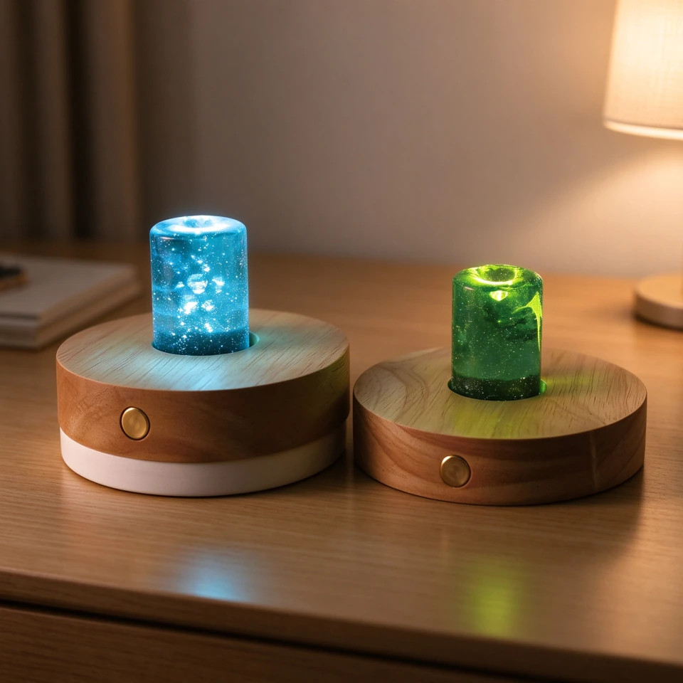 晶石摆件(星辰柱小夜灯)